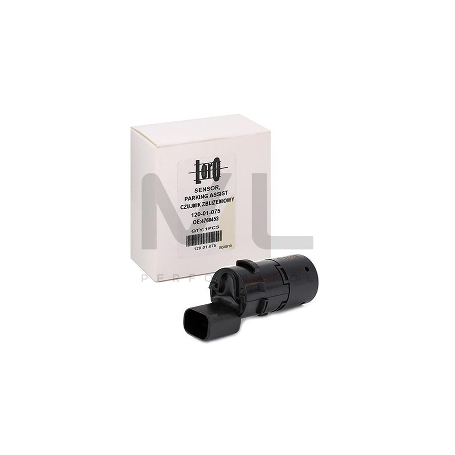 ABAKUS 120-01-075 Parking sensor Rear, Black, Ultrasonic Sensor