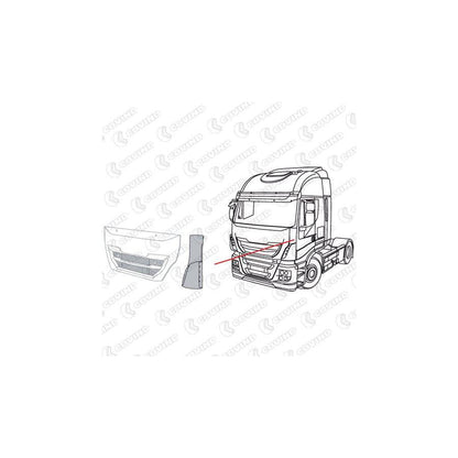 Covind 580/161 Air Deflector, Driver Cab