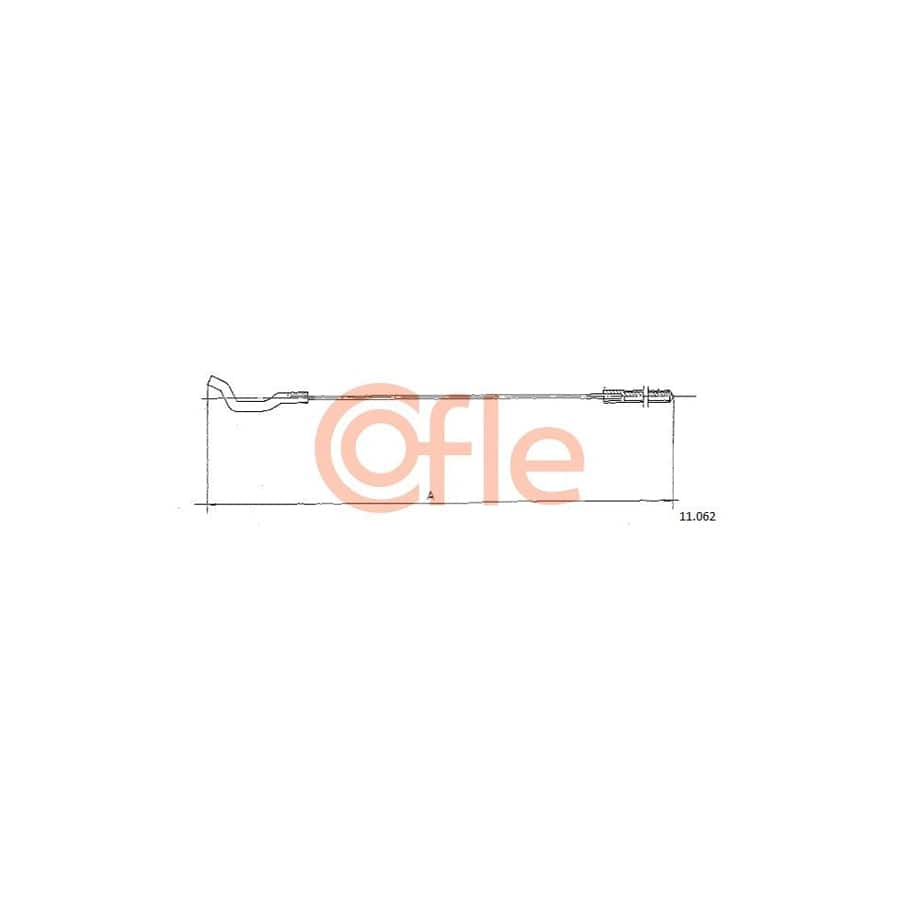 COFLE 11.062 Throttle Cable for VW 1500/1600