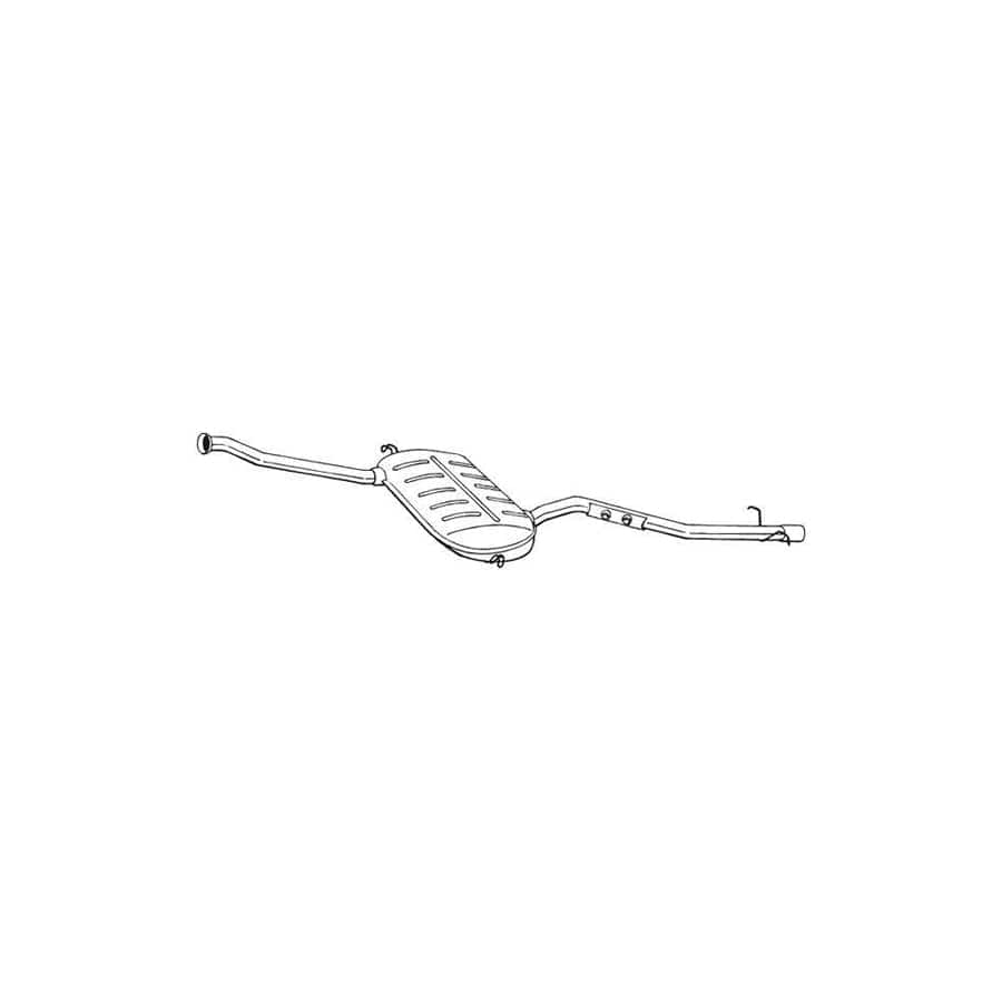 Bosal 291-119 Middle Silencer