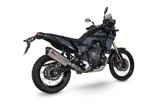 Scorpion RYA122TEO Yamaha Tenere 700 Serket Parallel Slip-On - Titanium Sleeve | ML Performance US US