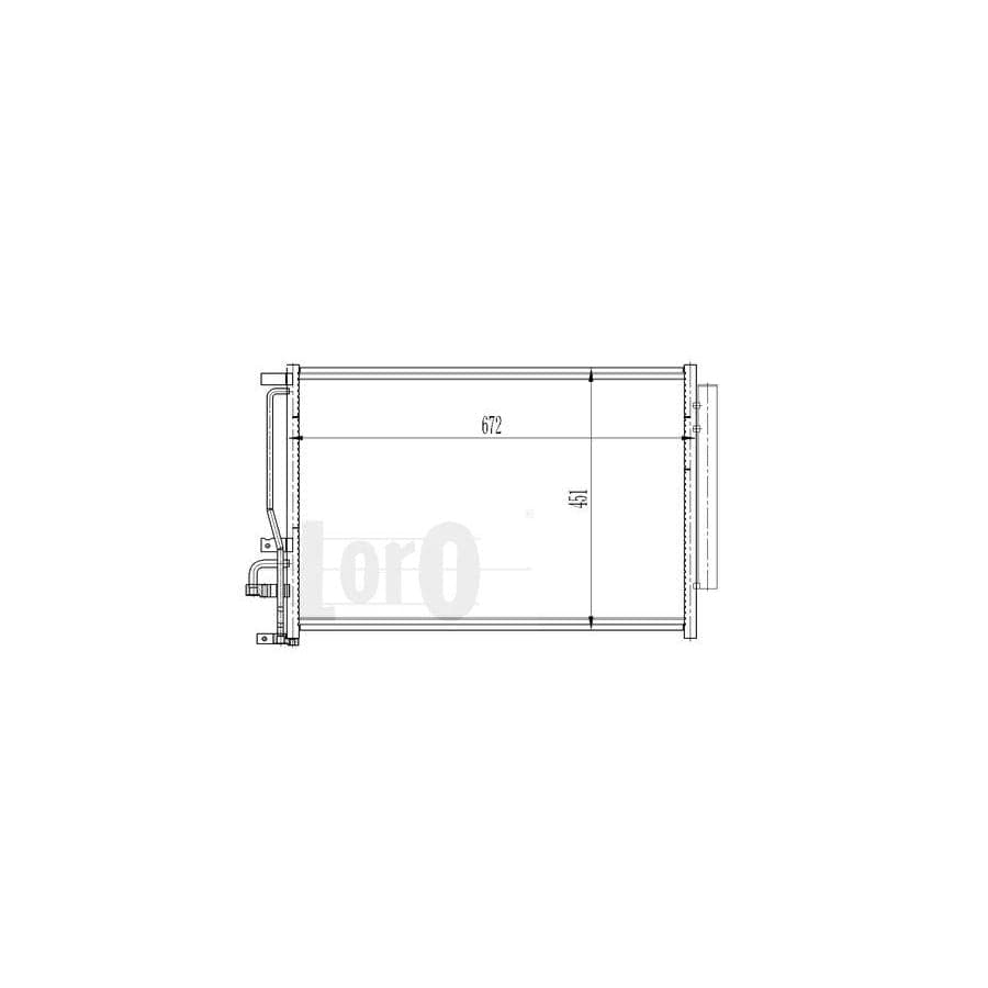 Abakus 0370160039 Air Conditioning Condenser