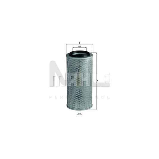 MAHLE ORIGINAL LX 236 Air Filter Filter Insert | ML Performance Car Parts