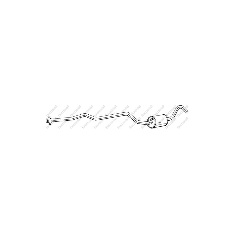 Bosal 292-879 Middle Silencer for Ford Escort Express  86 (Alf)