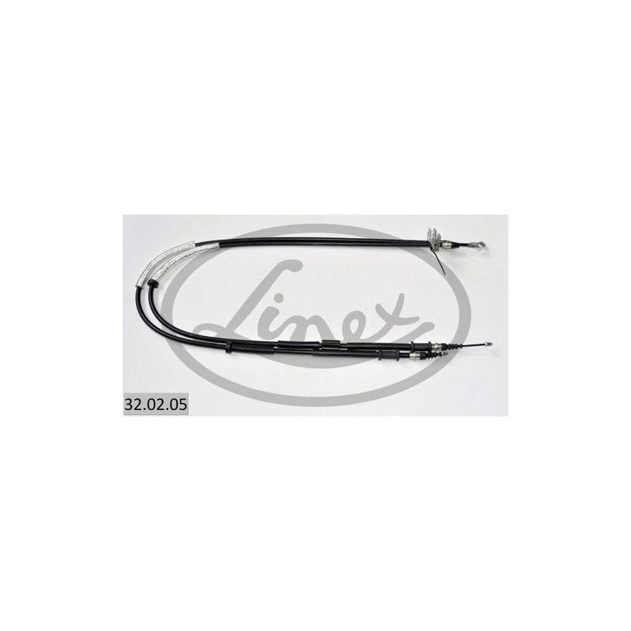 Linex 32.02.05 Cable, Service Brake for Opel Corsa D Hatchback (S07)