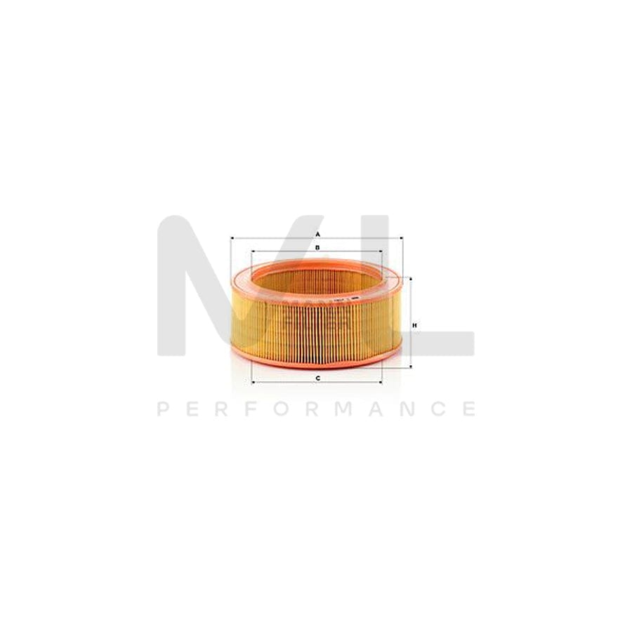 MANN-FILTER C 2582 Air Filter for FORD TRANSIT Filter Insert