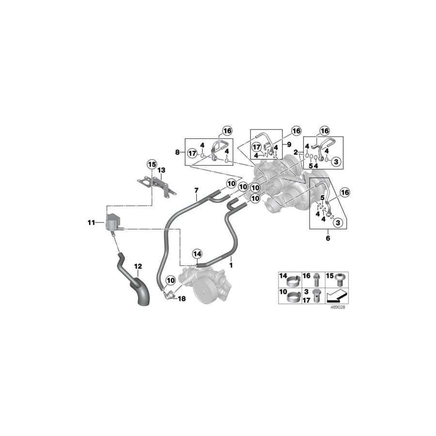 Genuine BMW 11708419210 Holder EPDW (Inc. M6 GT3) | ML Performance UK Car Parts