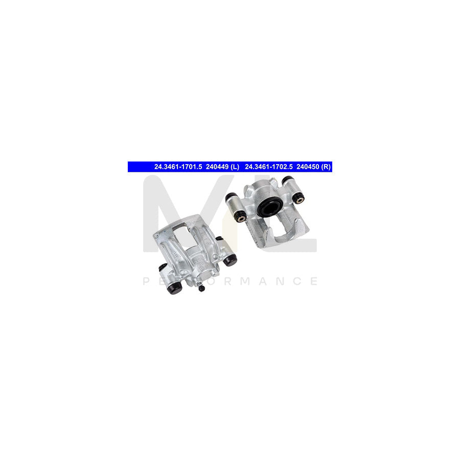 ATE 24.3461-1702.5 Brake Caliper without holder