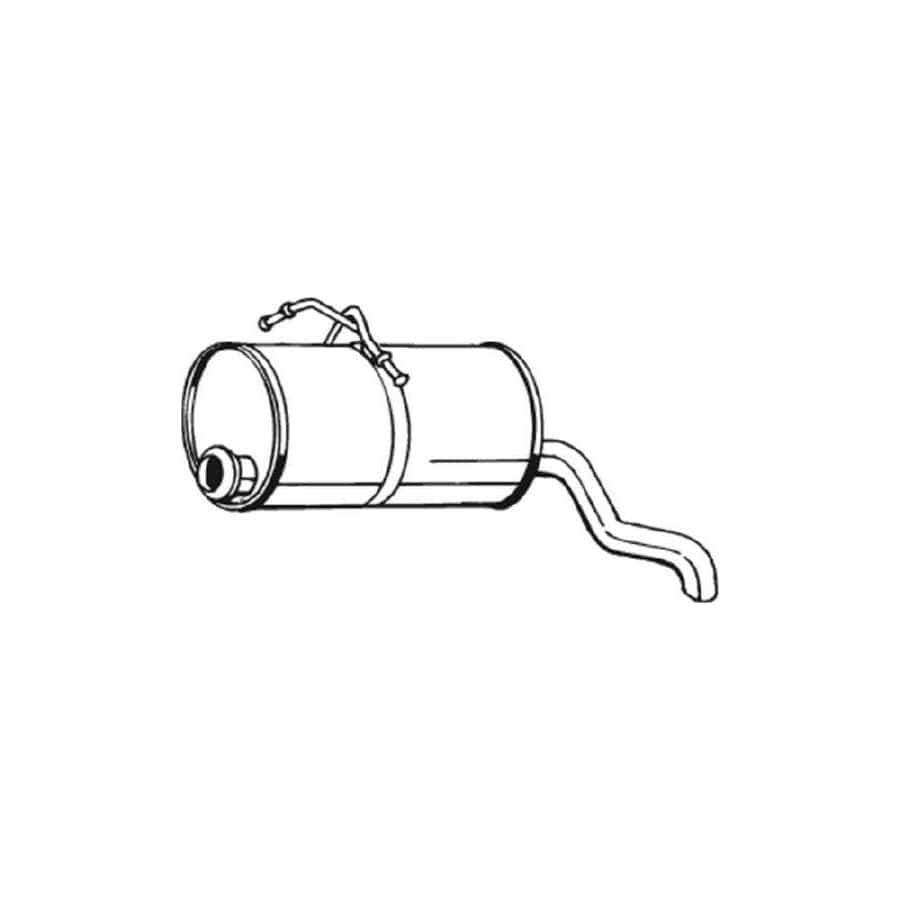 Bosal 135-001 Rear Silencer