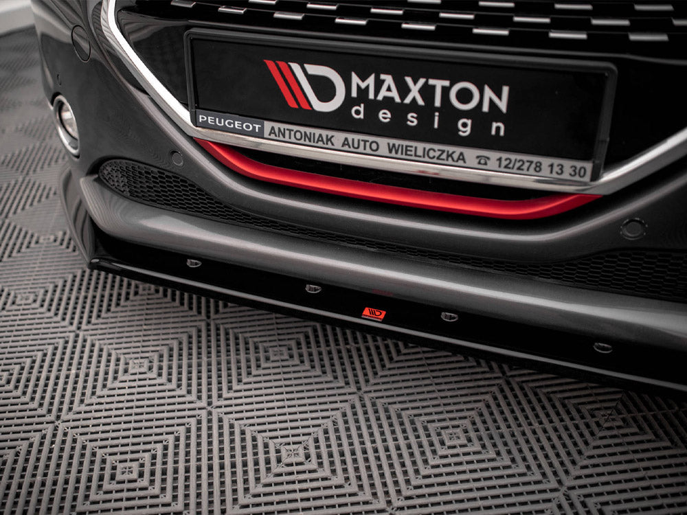 Maxton Design Peugeot 208 GTI MK1 Front Splitter V.1