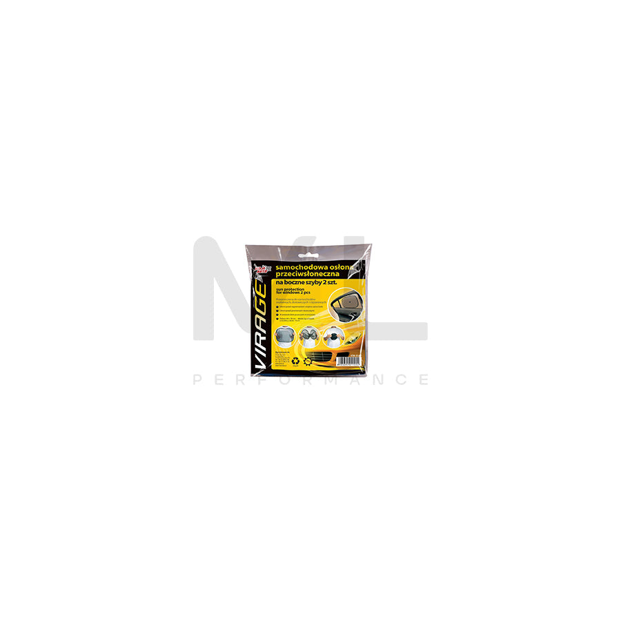 VIRAGE 97-012 Car sun shade Black, Quantity: 2