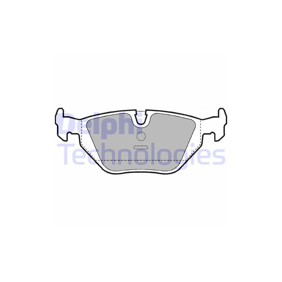 Delphi Lp907 Brake Pad Set