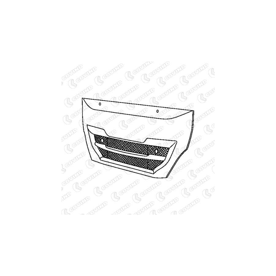 Covind 580/145 Radiator Grille