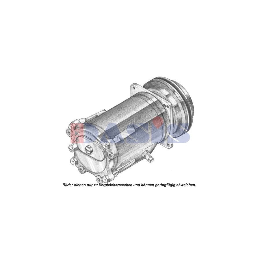 AKS Dasis 851090N Compressor, Air Conditioning for Audi 100