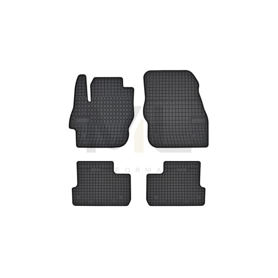 FROGUM Tailored 402539 Floor mat set for MAZDA 3 Elastomer, Front and Rear, Quantity: 4, Black, (LHD)