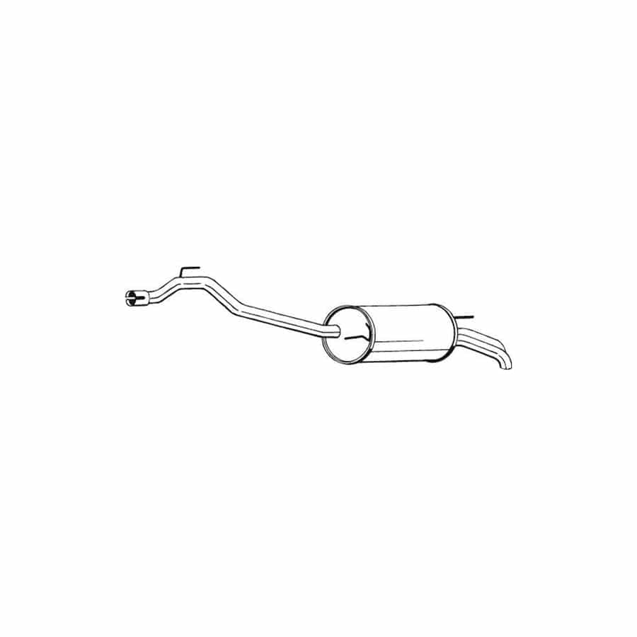 Bosal 283-491 Rear Silencer for VW Transporter