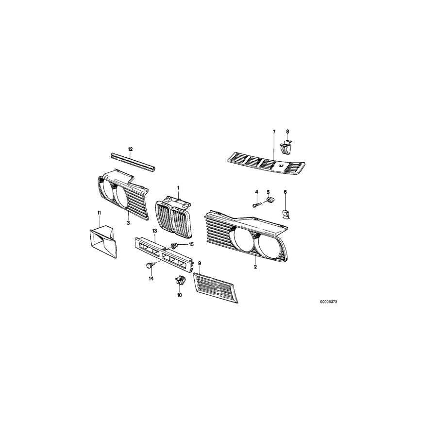 Genuine BMW 51718121424 E30 Cover (Inc. 316i, 320i & 318i) | ML Performance US Car Parts