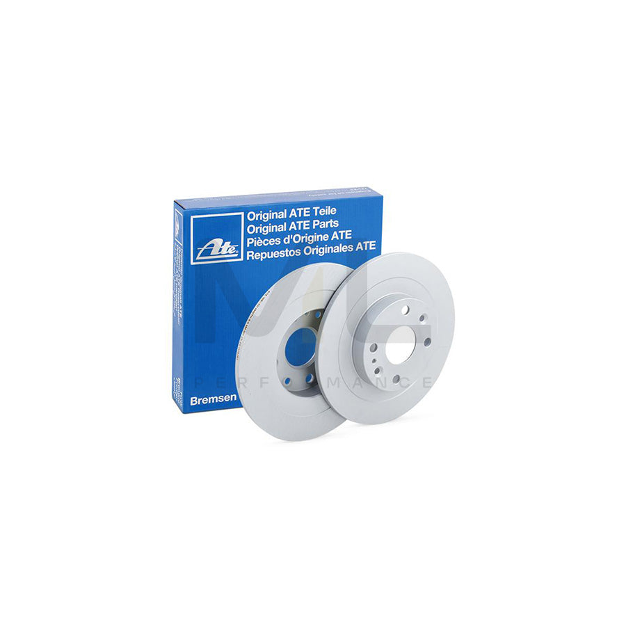 ATE 24.0109-0131.1 Brake Disc Solid, Coated  - 1 piece