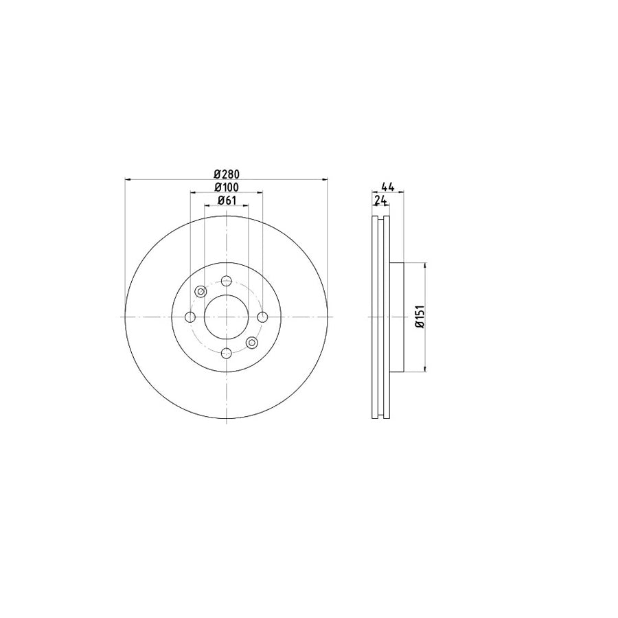 Barum Bar24158 Brake Disc