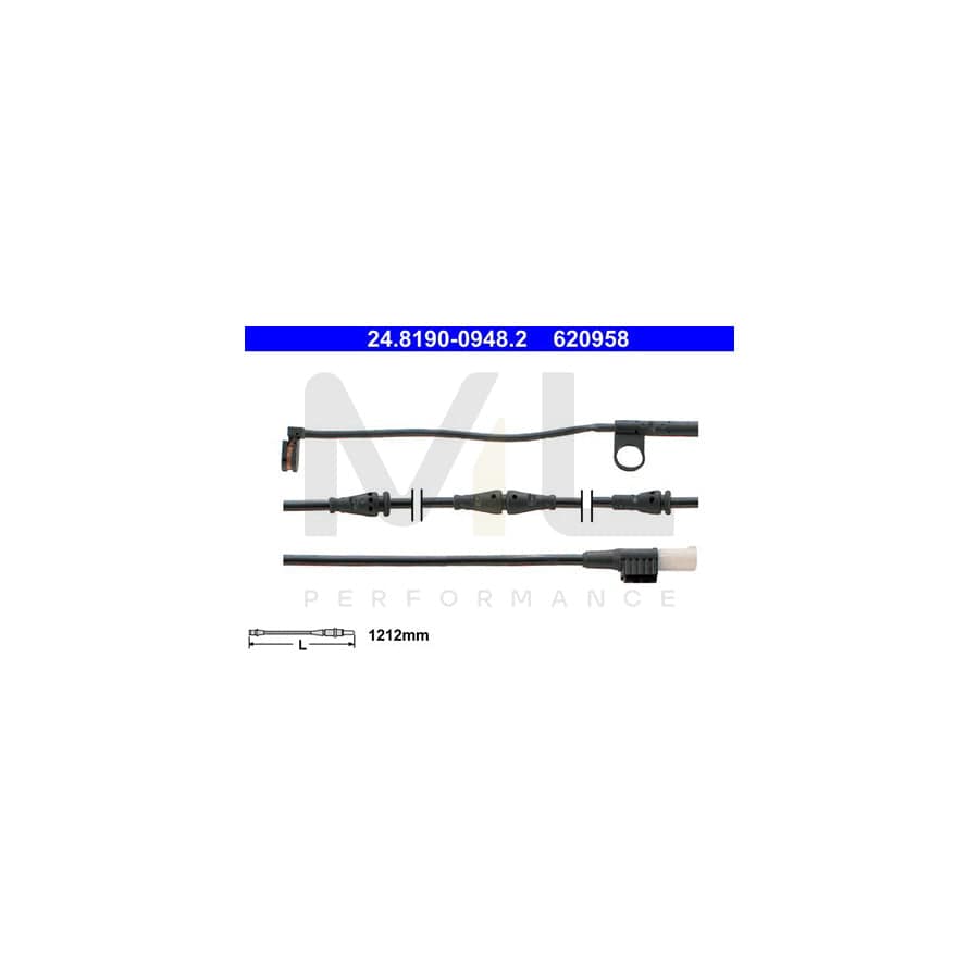 ATE 24.8190-0948.2 Brake pad wear sensor for LAND ROVER Range Rover Sport (L320)