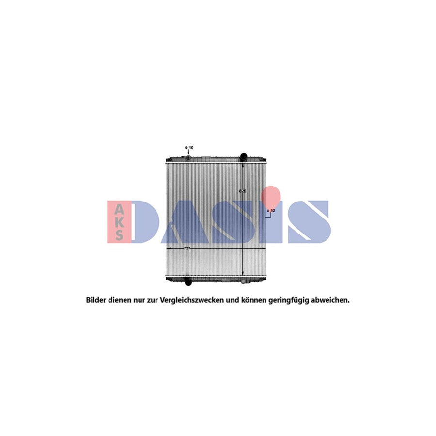 AKS Dasis 390012Sxv Engine Radiator