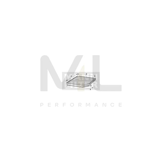 MANN-FILTER CUK 2335 Pollen filter Activated Carbon Filter