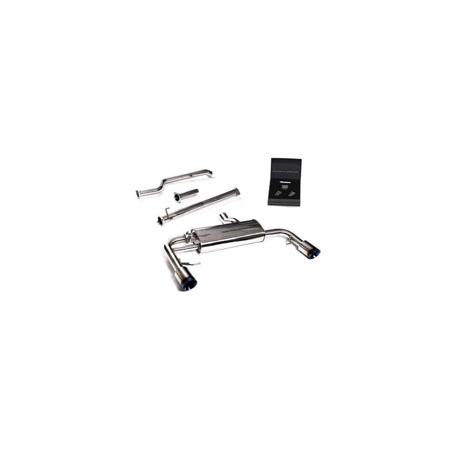 Armytrix BMG02-DS38B Valvetronic Exhaust System BMW X3 xDrive G01 | X4 xDrive G02 Non-OPF 2019+ with Dual Blue Coated 4"
