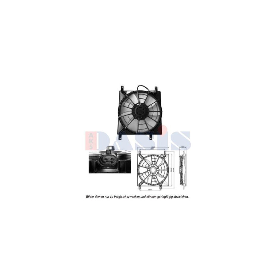 AKS Dasis 088075N Fan, Radiator