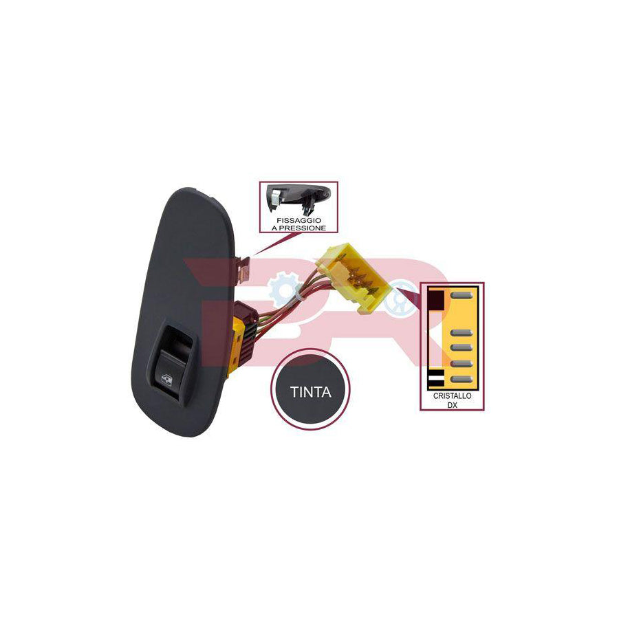 Botto Ricambi Brel9047 Window Switch