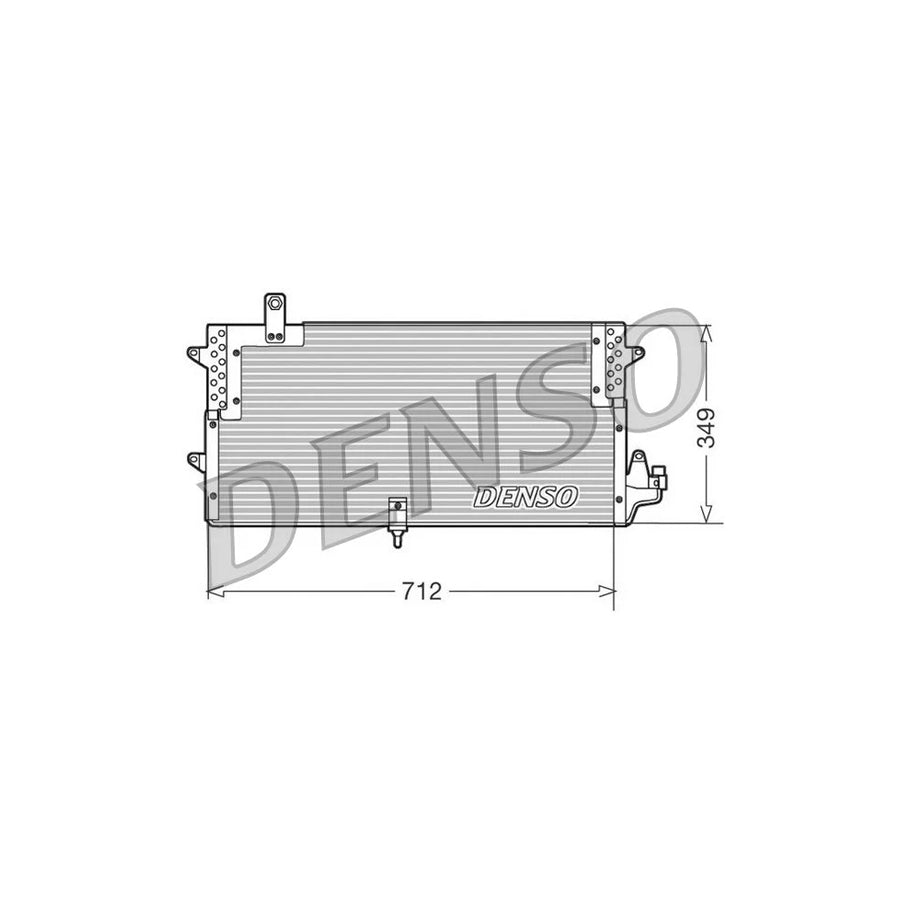 DENSO DCN32006 Air Conditioning Condenser for VW Passat
