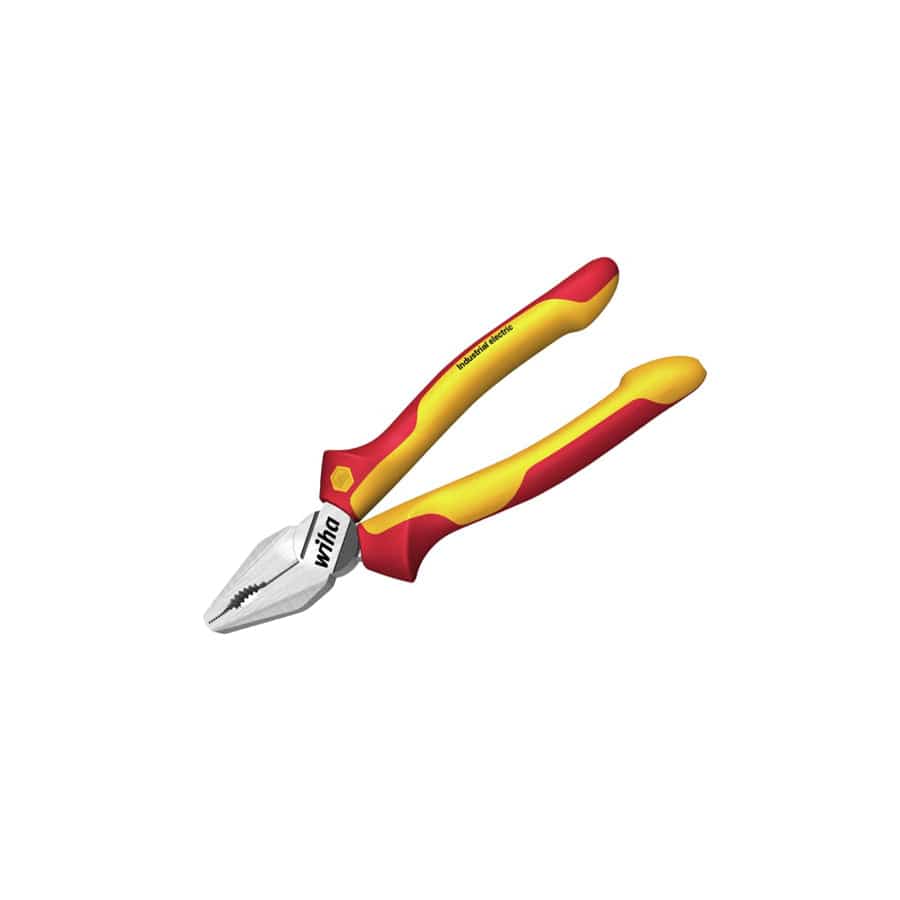 Wiha WHA38855 Industrial electric Combination Pliers with DynamicJoint® 180mm