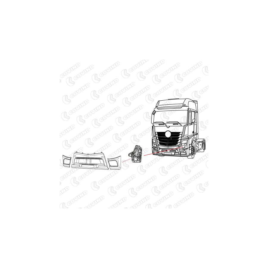 Covind 960/159 Base, Headlight