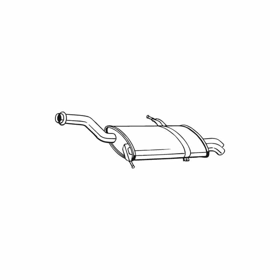 Bosal 135-085 Rear Silencer