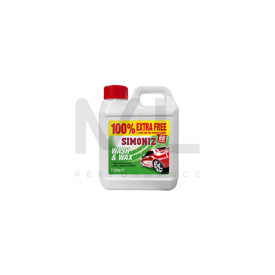 Simoniz Was & Wax + 100% Extra Free 500ml