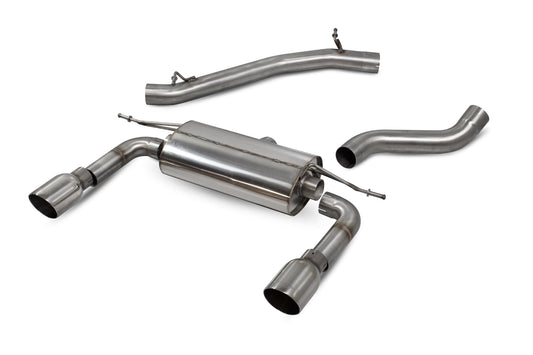 Scorpion SAUS086 Audi TT MK3 Non-Resonated Cat-Back System With No Valves | ML Performance US US