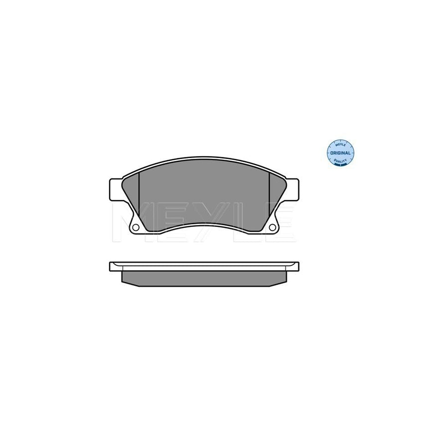 Meyle 025 250 3118/W Brake Pad Set