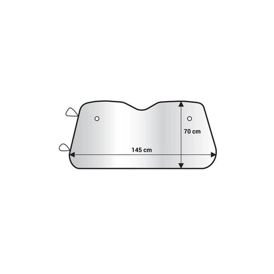 Amio 01535 Car Sun Shade