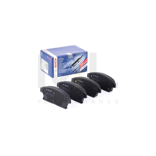 Bosch 0986494434 Brake Pad Set With Acoustic Wear Warning, With Anti-Squeak Plate, With Mounting Manual BP1356 | ML Performance Car Parts