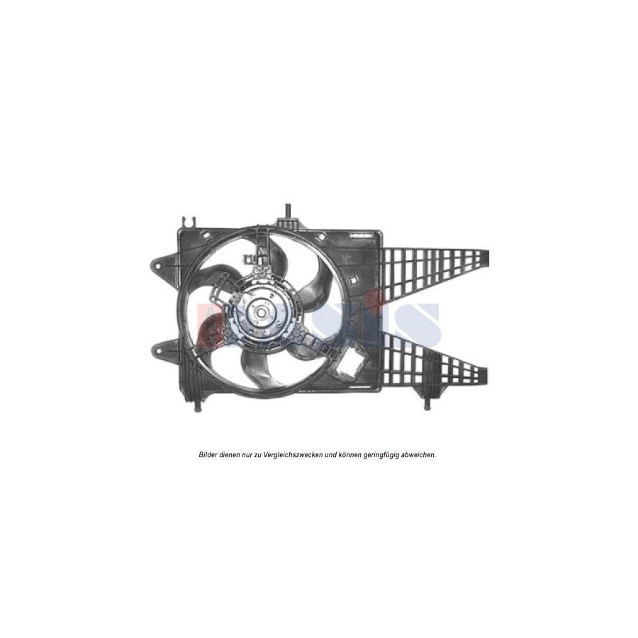 AKS Dasis 088081N Fan, Radiator