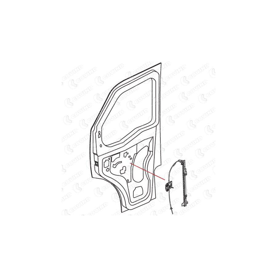 Covind C39/164 Window Regulator