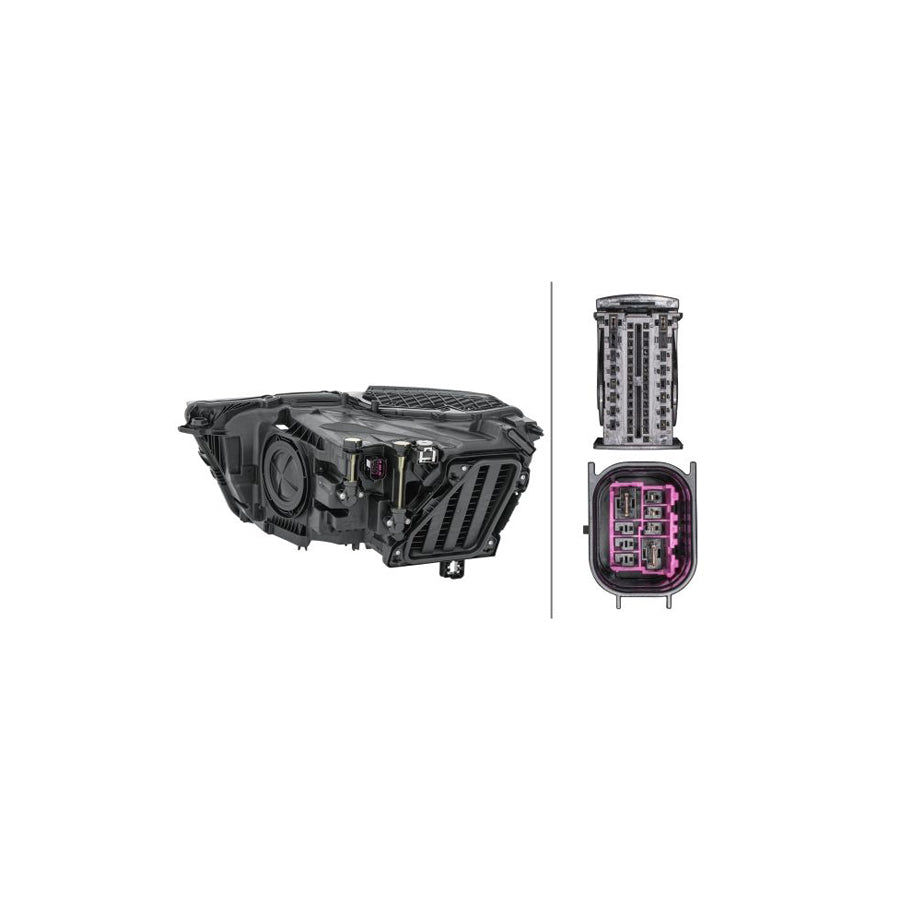 Hella 1EX 354 870-081 Headlight For Audi Q3