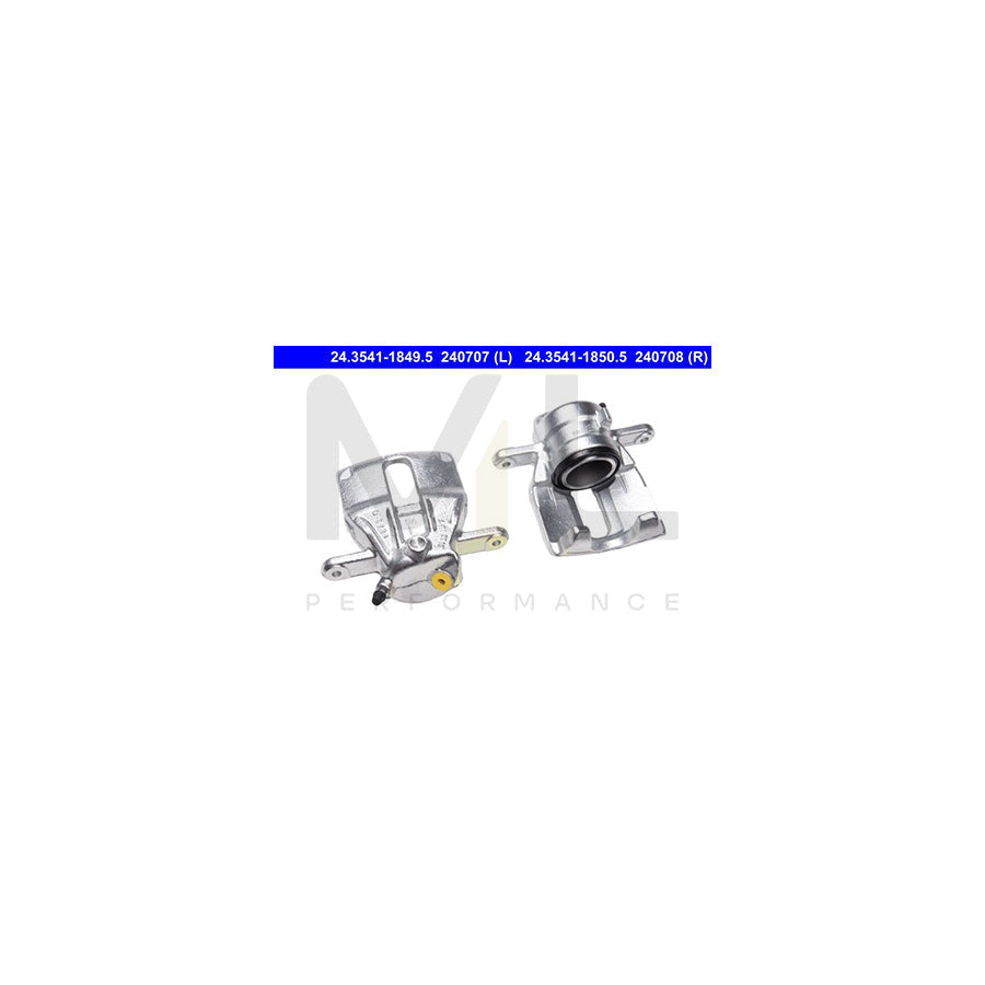 ATE 24.3541-1849.5 Brake Caliper without holder