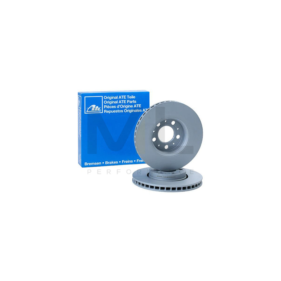 ATE 24.0128-0217.1 Brake Disc for HONDA CR-V Vented, Coated, with bolts/screws  - 1 piece
