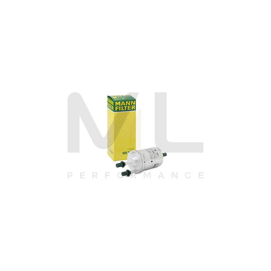 MANN-FILTER WK 69/1 Fuel filter In-Line Filter, with integrated pressure regulator