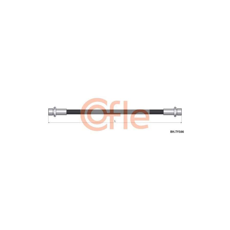 Cofle 92.10.9585 Hand Brake Cable Suitable for Mercedes-Benz S-Class Coupe (C215)