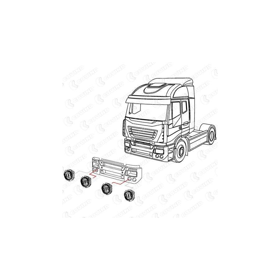 Covind 540/705 Fog Light