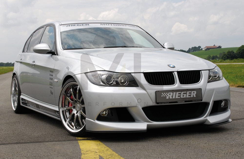 Rieger 00053410 BMW 3 Series E90 E91 Front Bumper 3 | ML Performance UK Car Parts