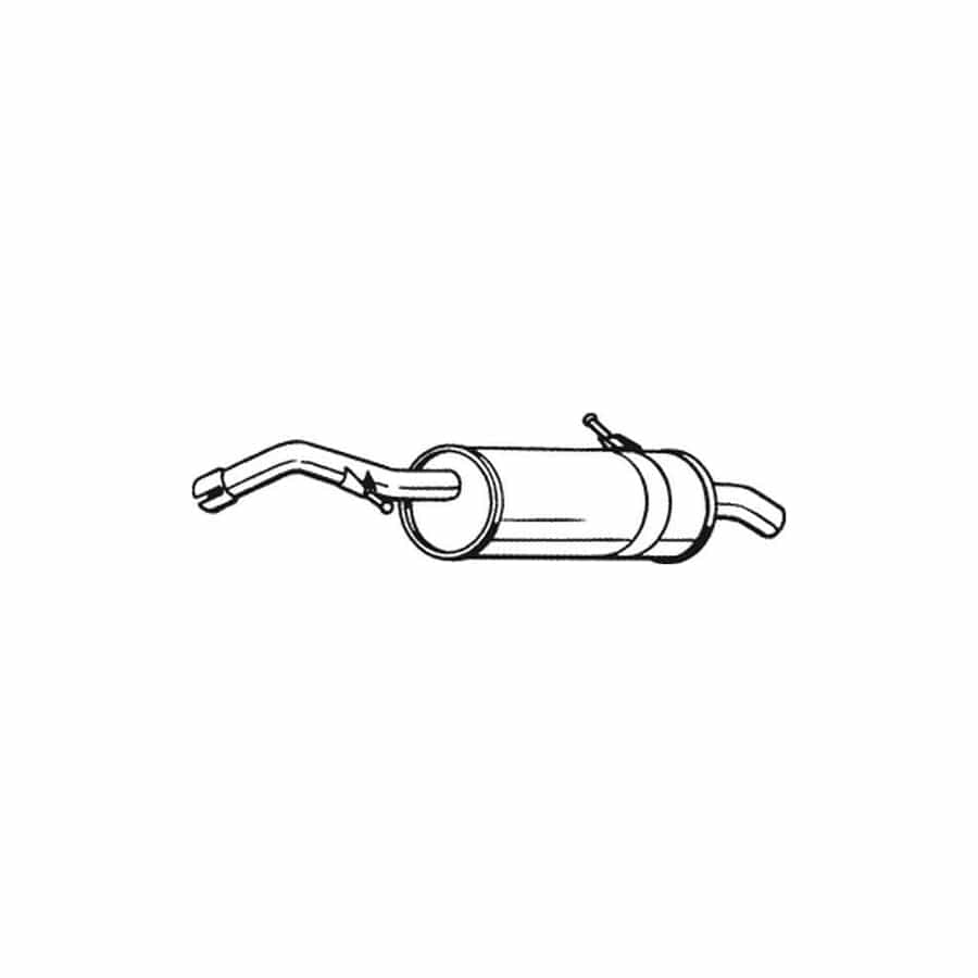 Bosal 135-065 Rear Silencer