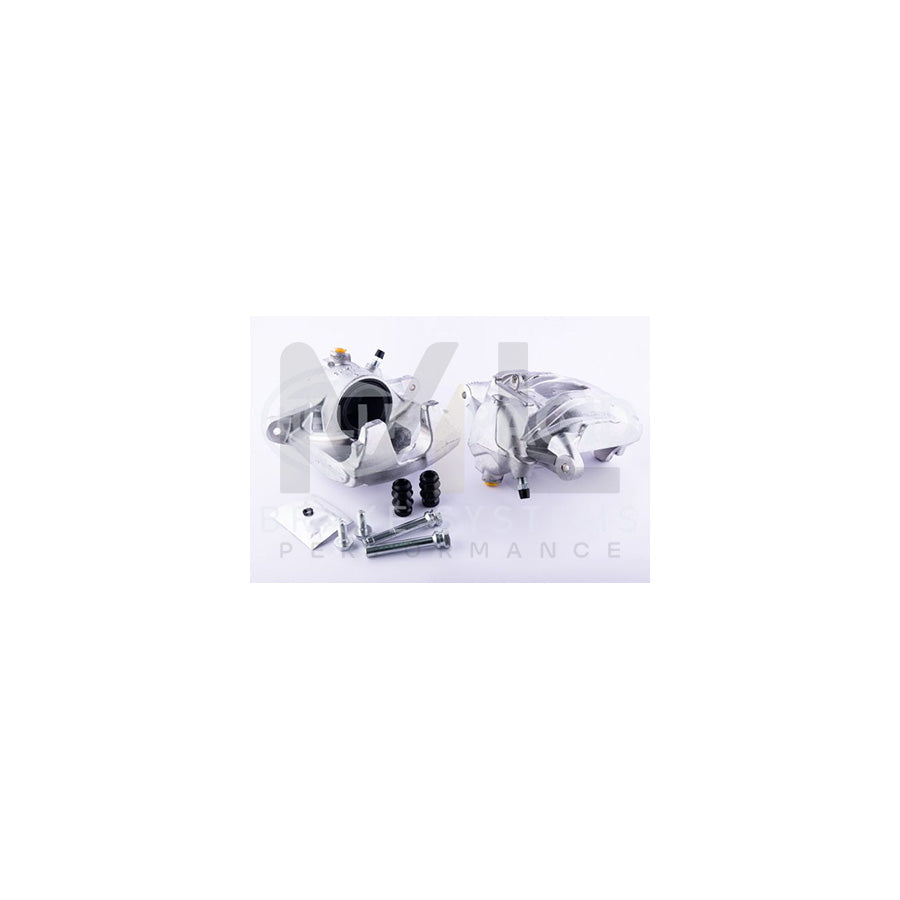 HELLA 8AN 355 793-531 Brake Caliper suitable for MERCEDES-BENZ E-Class without holder