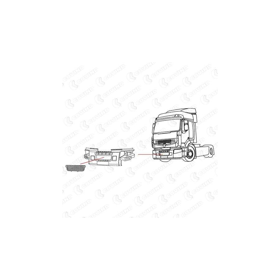 Covind Prm/106 Radiator Grille